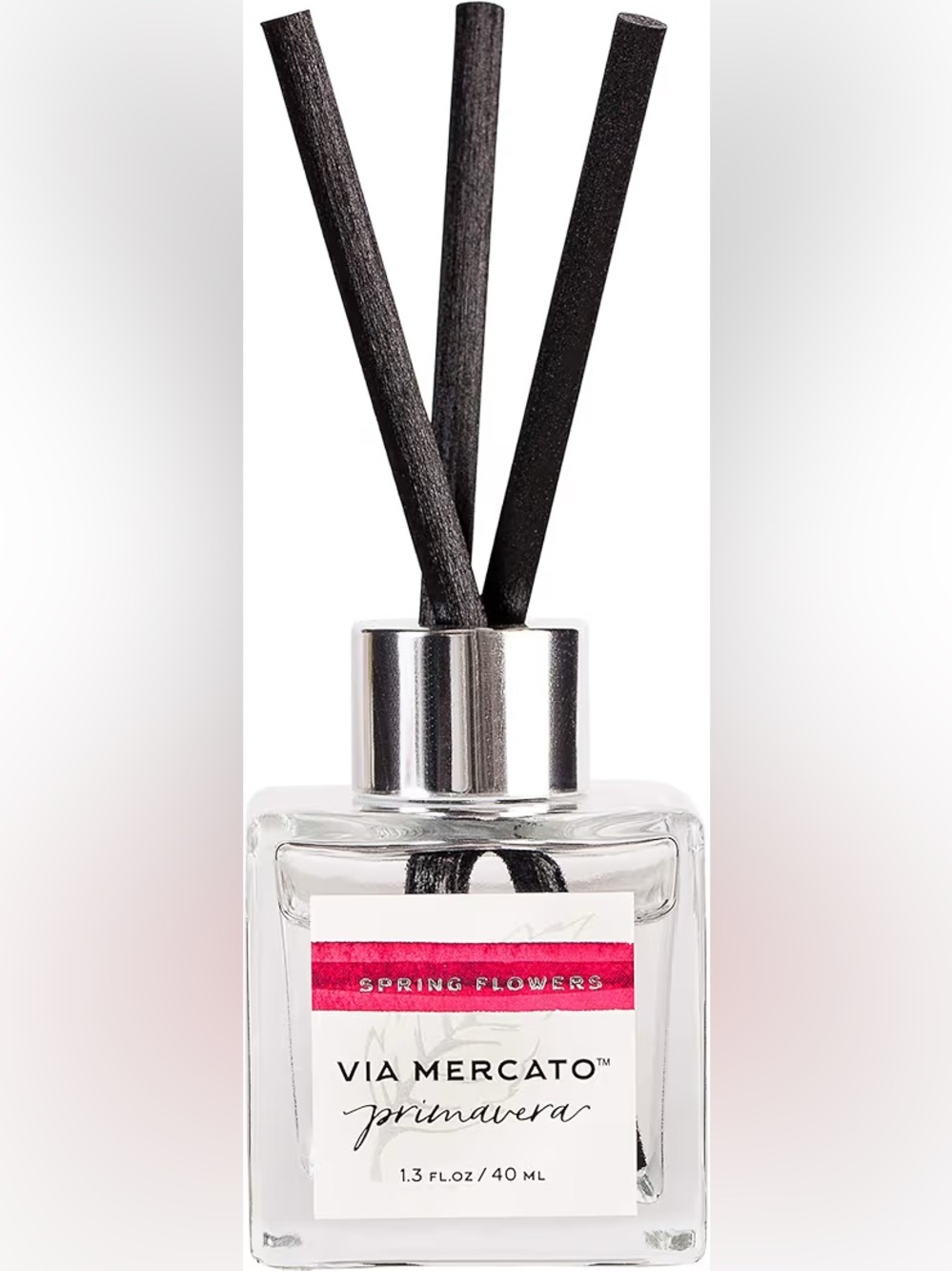 4 Via Mercato Primavera Spring Collection, Petite Reed Diffuser,Spring Flowers - Picture 5 of 7